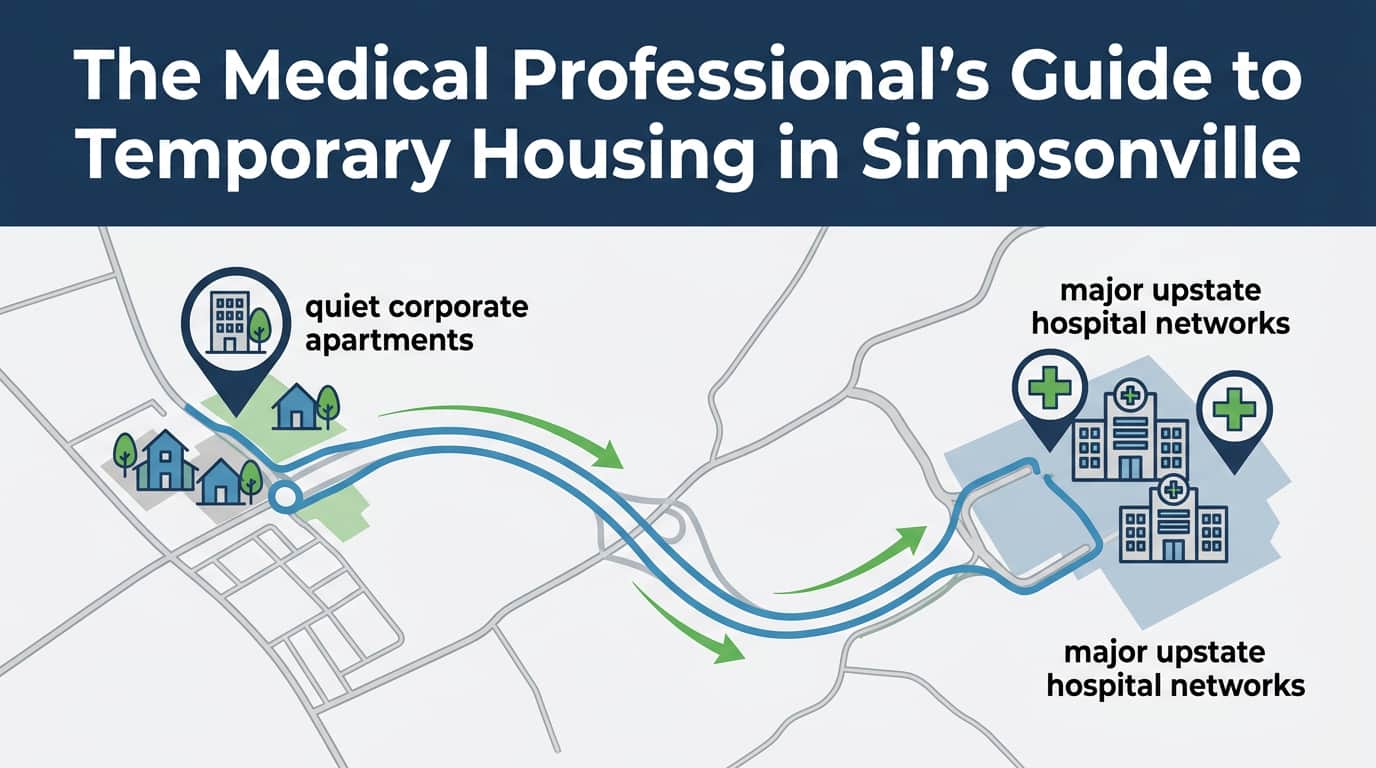 How Medical Staff Find Temporary Housing in Simpsonville