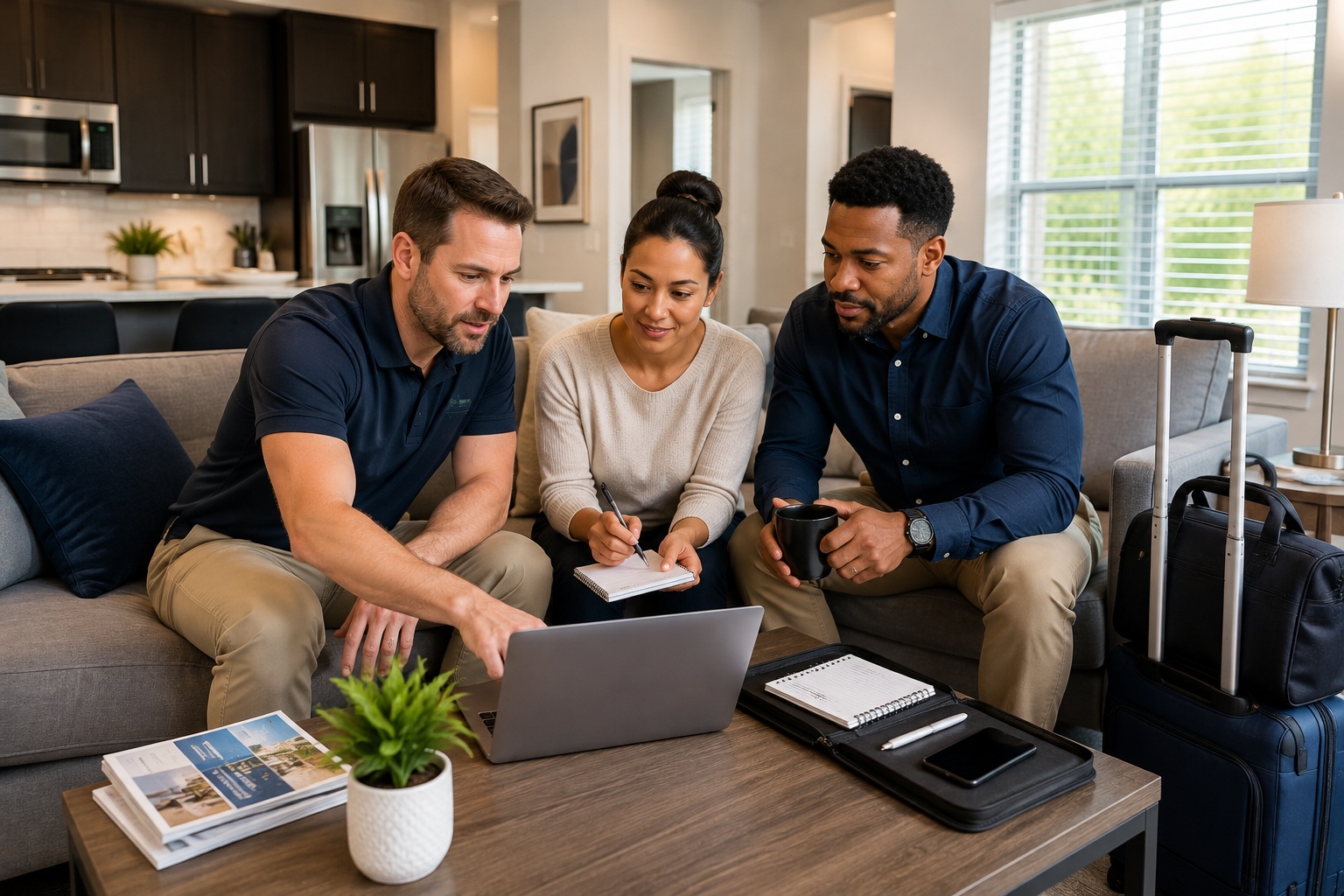 Booking Business Travel Housing in Simpsonville for a Project Team