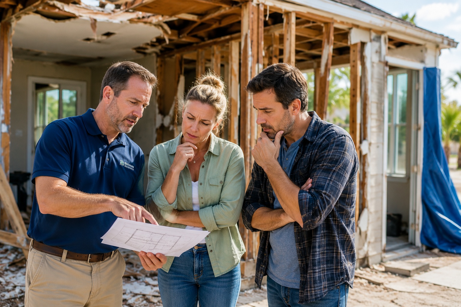 Should Orlando Homeowners Hire a Reconstruction Company Before Their Insurance Claim Settles?