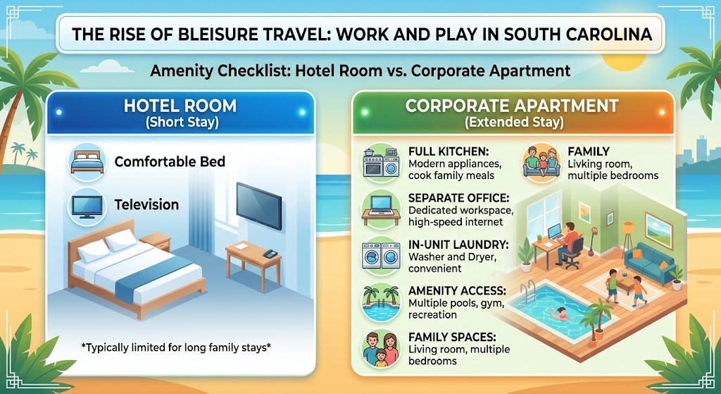 SC Bleisure Travel: Mixing Work and Play