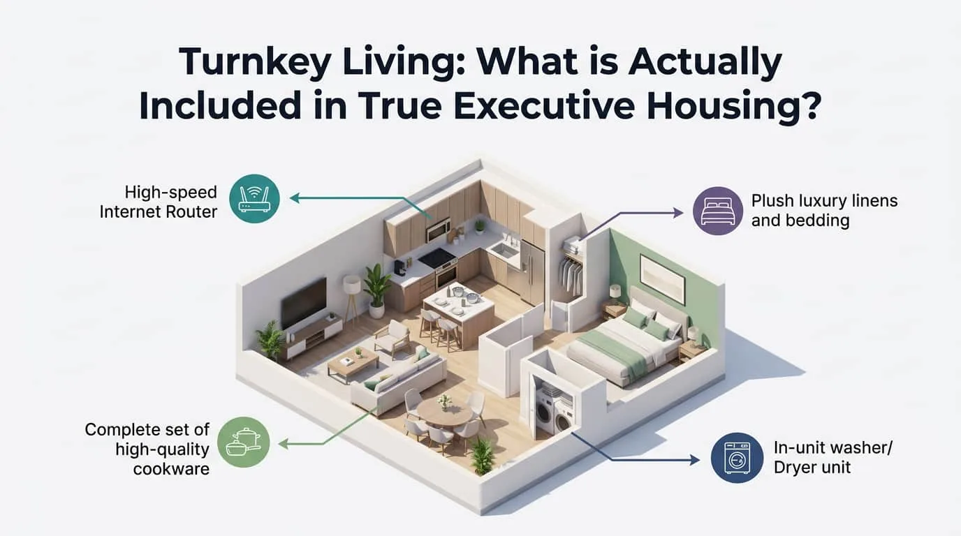 True Executive Housing in Simpsonville: What Is Included?