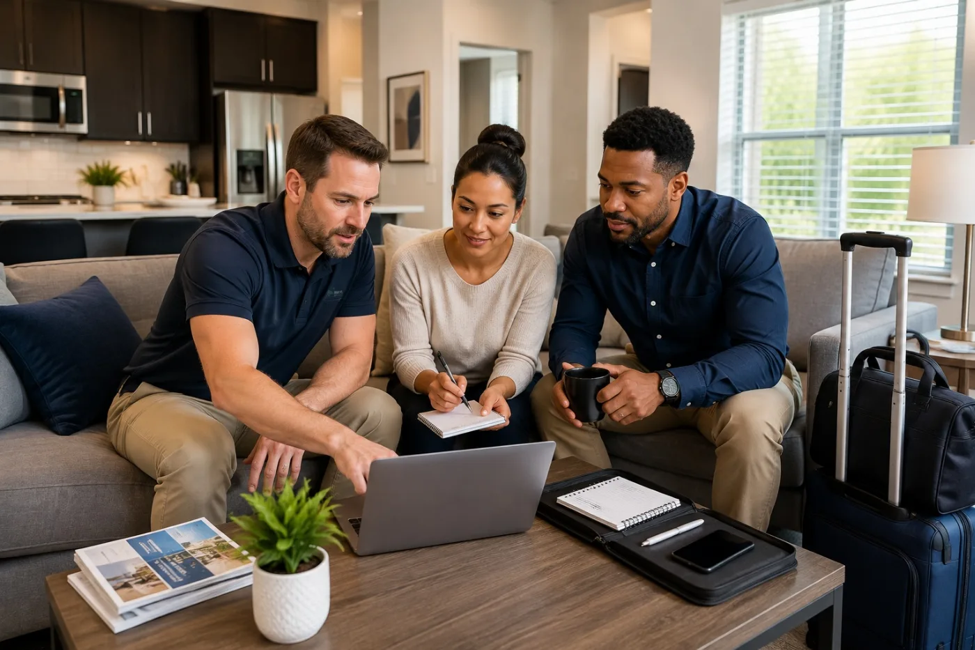 Booking Business Travel Housing in Simpsonville for a Project Team
