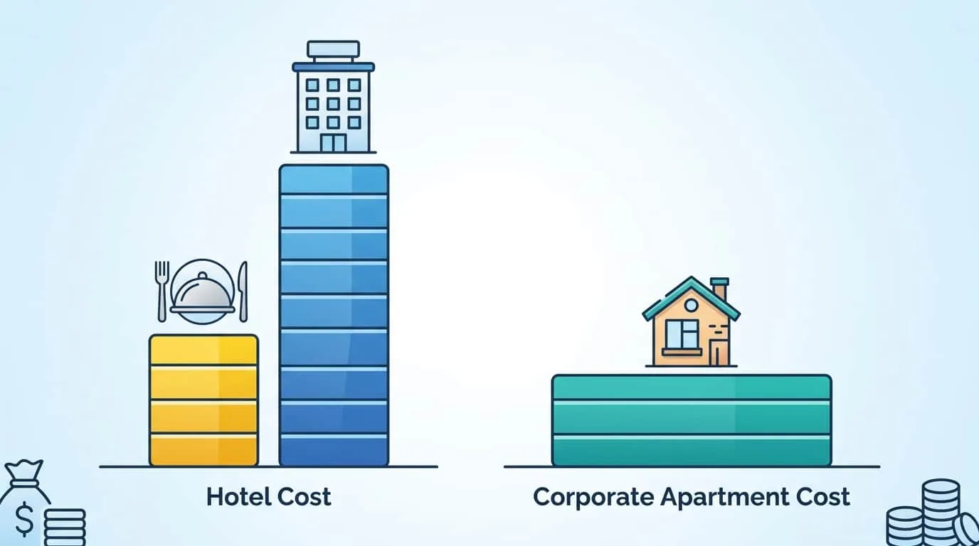 Corporate Travel: Hotel vs. Monthly Stays in Simpsonville