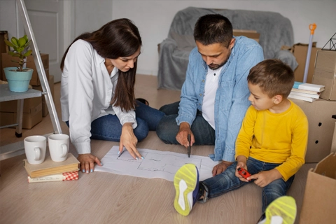 Families Planning Home Renovation